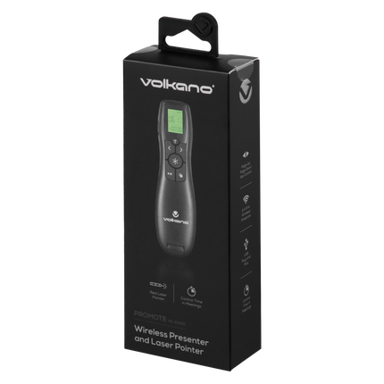 Volkano Promote Series Wireless Presenter and Laser Pointer