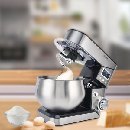 KB ELEMENTS German Brand Stainless Steel Stand mixer - Powerful 2000W Motor, 6 Speeds, 5L Bowl, Digital Controls, and More