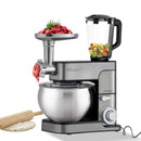 KB ELEMENTS Stainless Steel Mixer - 3 in 1 Kitchen Appliance with 8.5 Liters Capacity, 2500W Power, and Versatile Attachments