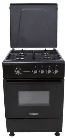 FIESTA Free Standing Cooker Black Capacity 50L. 85×60×60 cm