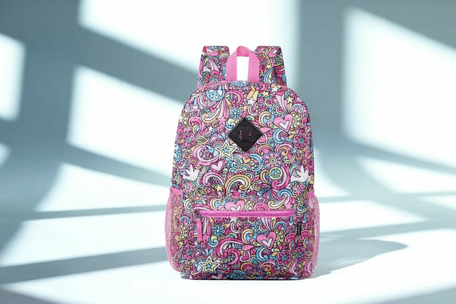 Volkano Groovy Girls 4 Piece Backpack Combo Pink