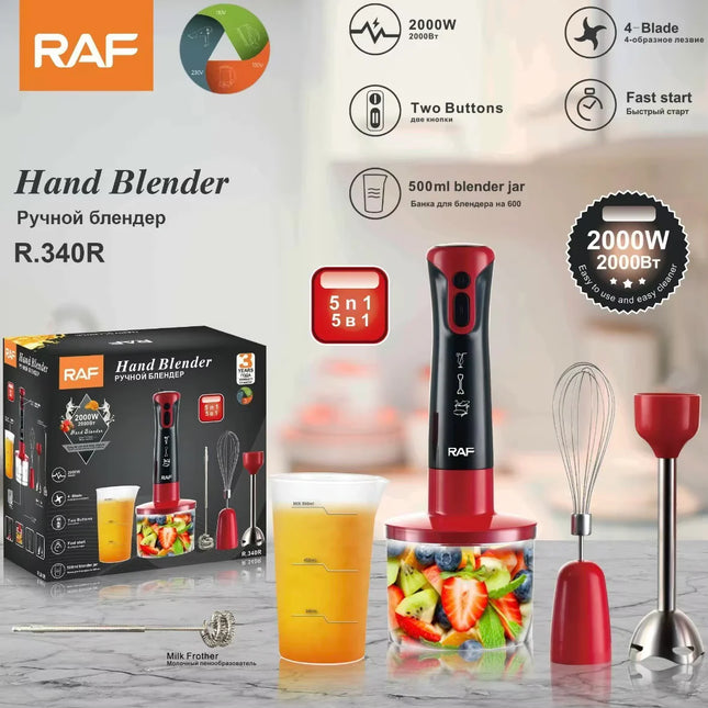 Raf Hand Blender Set 5 In 1