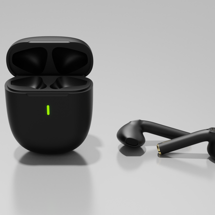 TWS Earbods with rubber oil surface |  > 5 hours Battery Working | Type C | 1 hour Charging Time