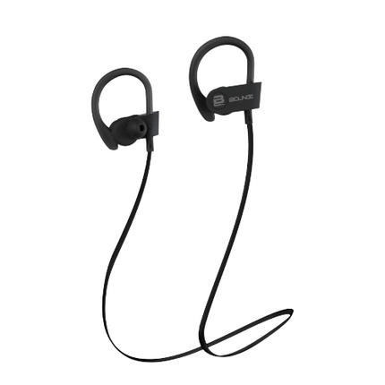 Volkano Race Series Bluetooth Sport Earhook Earphones - black