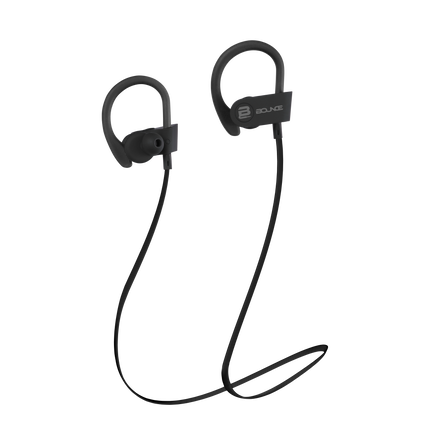 Volkano Race Series Bluetooth Sport Earhook Earphones - black