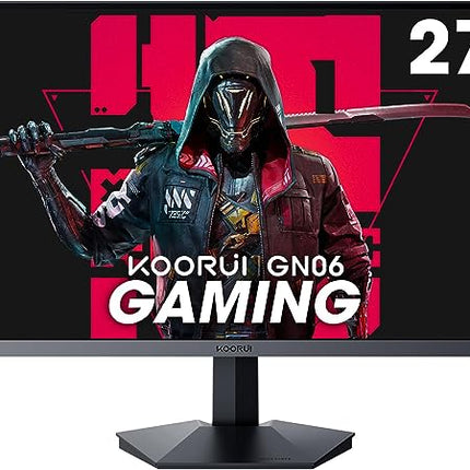 KOORUI Gaming Monitor | 27inch | FHD | Frameless Design | 165Hz | 90% DCI-P3