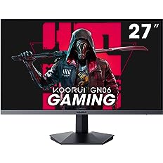 KOORUI Gaming Monitor | 27inch | FHD | Frameless Design | 165Hz | 90% DCI-P3