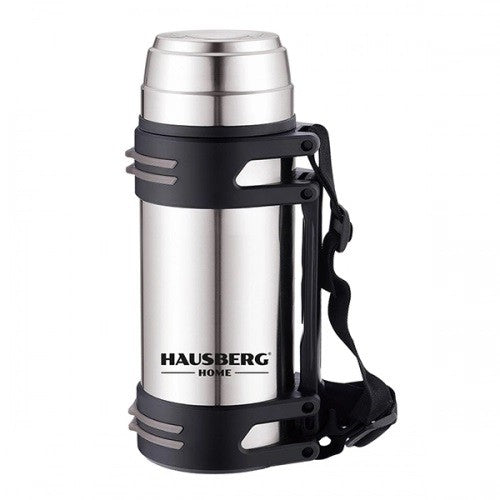 HAUSBERG Thermos HB-H 1456, 2000 ml, Stainless Steel