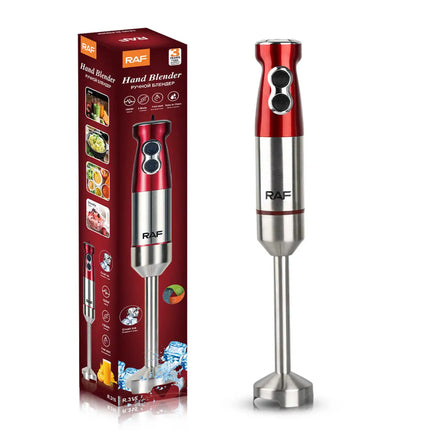 RAF Hand Blender | 1000W | Stainless steel | 2 Blades