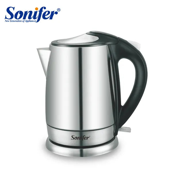 Sonifer Electric Stainless Steel Kettle | 1.8L Capacity | water 360 degree heating