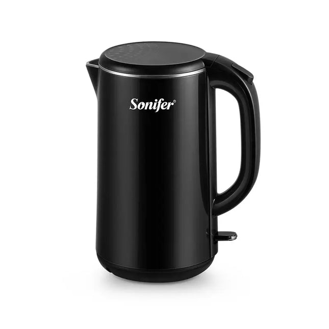 Sonifer Electric Kettle | 1500W | Stainless Steel | 1.8L Capacity | 360 Degree Rotational Base | Cordless | Boil-Dry Protection