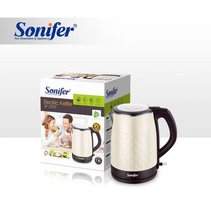 Sonifer Electric Kettle | high quality | 1850W | 1.8L Capacity | Stainless Steel Double Layer