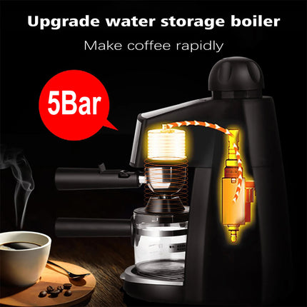 Sonifer Automatic Espresso - Coffee Maker | 3.5Bar | 220V | 240ML