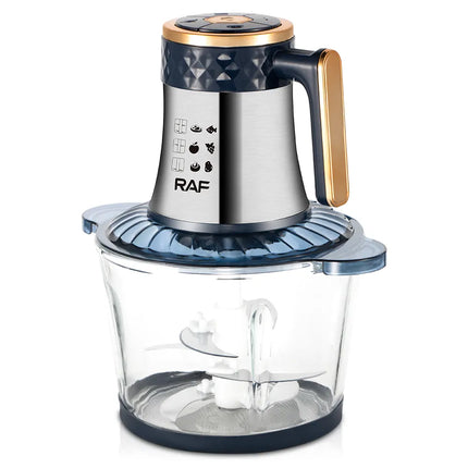 RAF Food Processor | 800W | 6 Sharp Blades | Low Noise | 3L Capacity