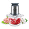 Sonifer Food Chopper | 300W | 1.8L Capacity Glass container | 2 speeds | 4 blades
