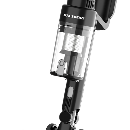 HAUSBERG Wireless Vacuum | 250W-450W | 22000 Pa Suction Power | Bendable handle