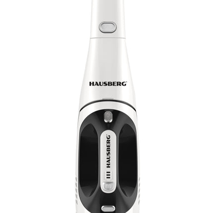 HAUSBERG Wireless Vacuum Cleaner 2in1 | Strong Suction Power | Washable filter | LED Lighting
