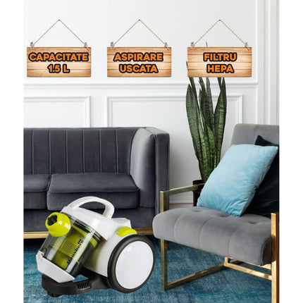HAUSBERG VACUUM CLEANER WITH HEPA FILTER