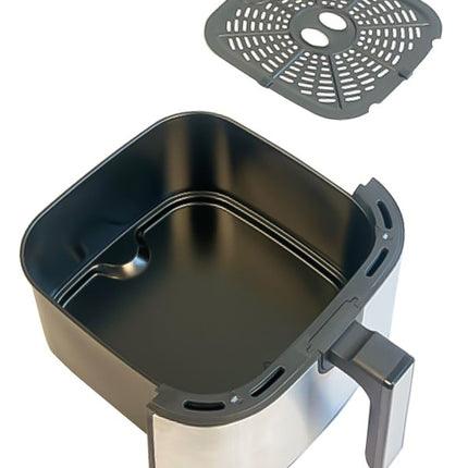 HAUSBERG Air Fryer 7.5 L | Digital Display | 200°C | Overheating protection