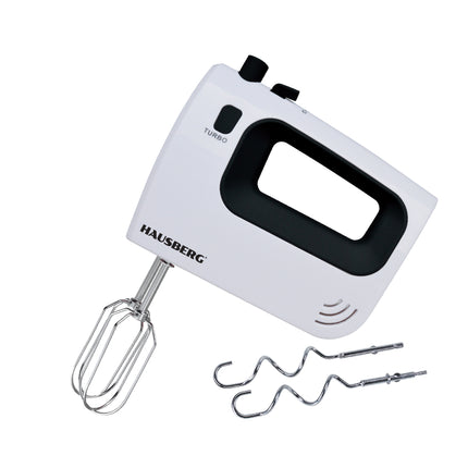 HAUSBERG Electric Hand Mixer | 5 Speeds | 300W | Copper motor