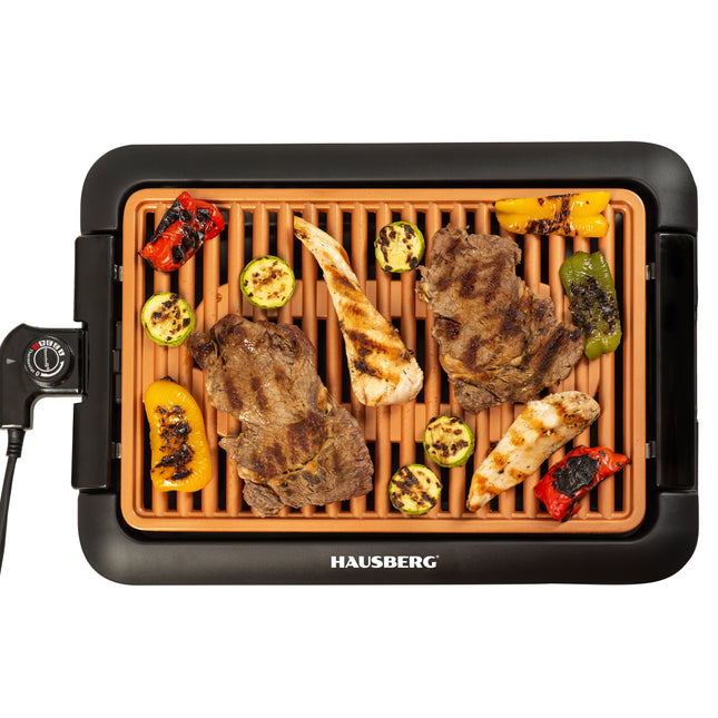 HAUSBERG ELECTRIC BARBEQUE WITH CERAMIC SURFACE