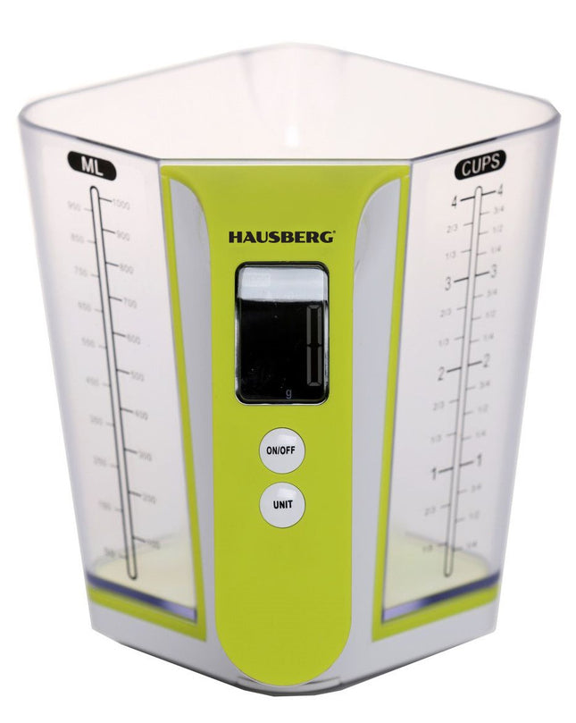 HAUSBERG PLASTIC PRECISION KITCHEN SCALE