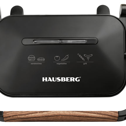 Hausberg ELECTRIC SANDWICH MAKER AND GRILL