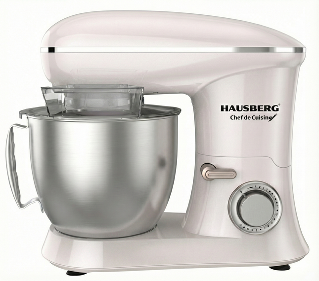 HAUSBERG Stand Mixer | 6.5 L Capacity | Copper Motor | 10 Speeds | 1700W