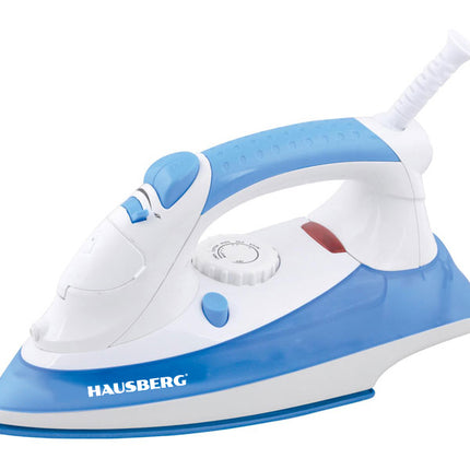 HAUSBERG ELECTRIC IRON WITH CERAMIC SOLEPLATE