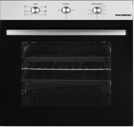 HAUSBERG ELECTRIC BUILT IN OVEN WITH STEEL PANEL