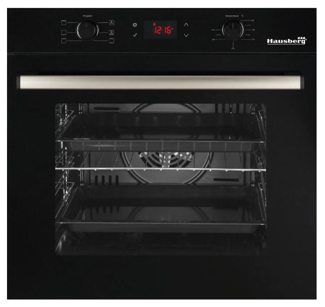 Hausberg Electric Built-In Oven 71L with Turbo Fan - HB-8054NG - Black