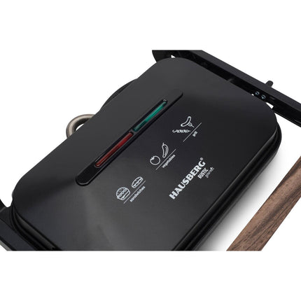 Hausberg Electric Sandwich Maker and Grill - HB-632NG - Black