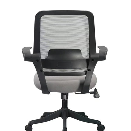 Ergonomic Home Office Chair with Movable Arms – Fixed Leg Base