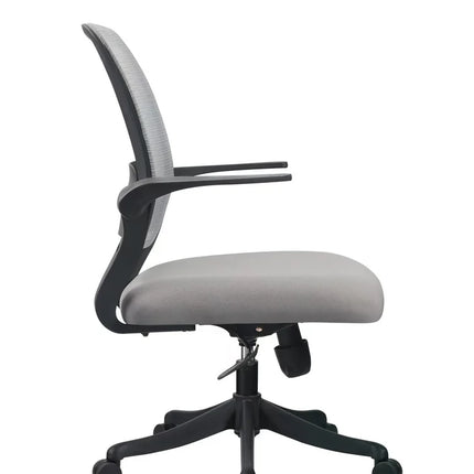 Ergonomic Home Office Chair with Movable Arms – Fixed Leg Base