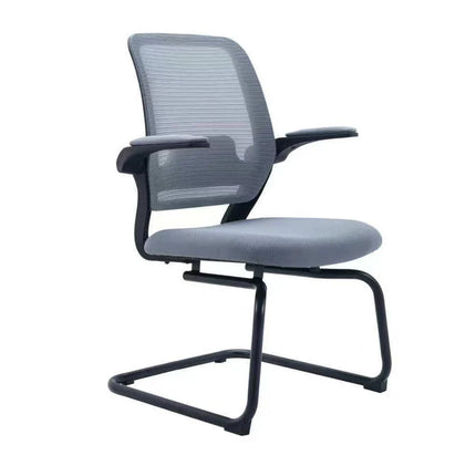 Ergonomic Home Office Chair with Movable Arms – Solid Leg Base