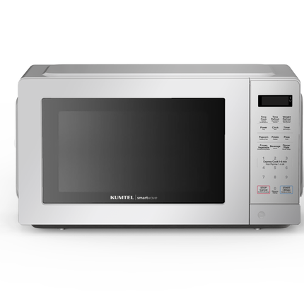 Kumtel Microwave Oven Inverter 700W 20L | Auto Cooking Menu, Digital Timer, Child Safety Lock