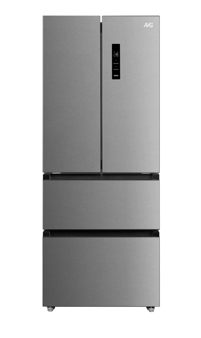 AVG – French Door Fridge Freezer – Inox – Class E
