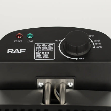 RAF Electric Double Basket Deep Fryer 5L Stainless-Steel