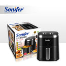 Sonifer Air Fryer adjustable temperature | 1400W | 4.2L | household double knobs timer  | Non-stick | no oil electric