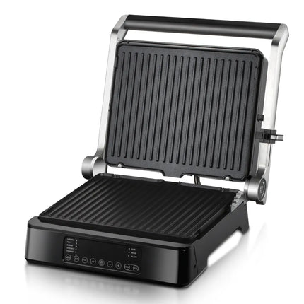 Steak Machine | 1800W | 2 in 1 |  Electric Grill Waffle | Removable Plates | Non-stick Coating | Open 180 Degrees