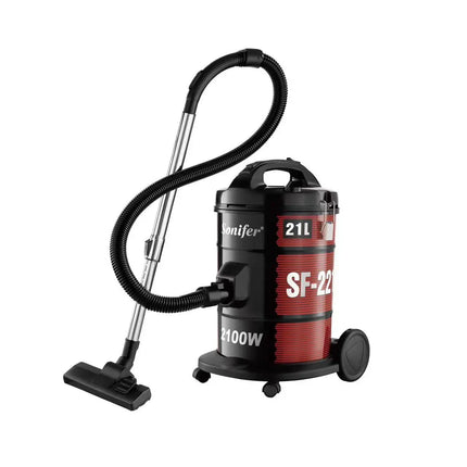 Sonifer Vacuum Cleaner | Telescopic Tube cord 4.2m | 21L Large Capacity | Dry Drum Vacuum Cleaner