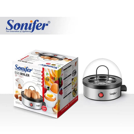 Sonifer Electric Egg Boiler Steamer |  Multipurpose Cooker Stainless steel | 350W