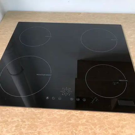 Built-in Induction Hob 60cm - 4 Zone - Electric Stove - Black Gas Cooker - Ultra Slim - 7200W