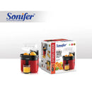 Sonifer Electric Citrus Juicer | Easy To Clean | Transparent lid and cup | Cut and squeezes with the closed cover
