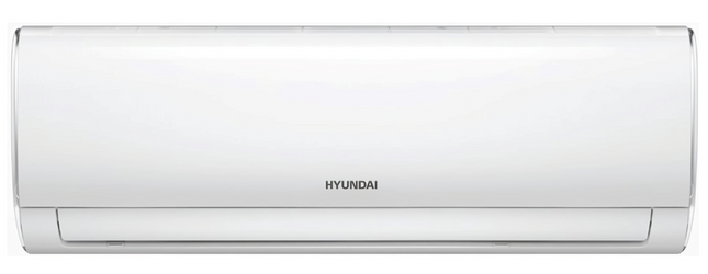 Hyundai Air Conditioner on white background