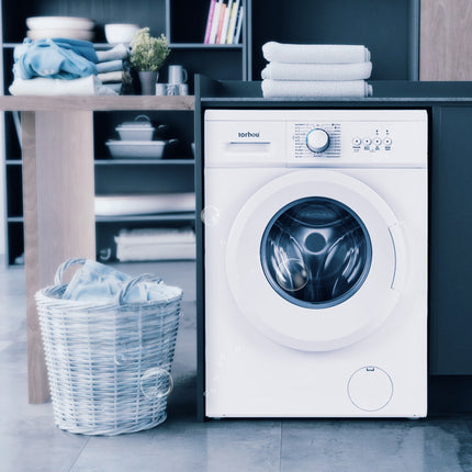 Torbou Washing Machine 7KG 1200RPM  - Energy Efficient, 23 Programs, and LED Display