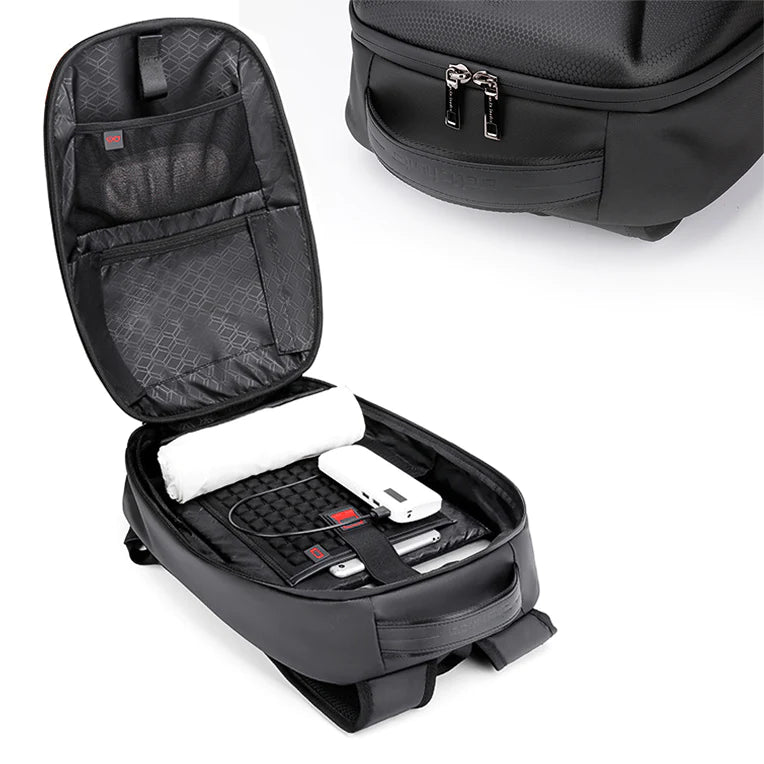 Arctic Hunter Backpack with laptop pocket, and multi-function Inside pocket