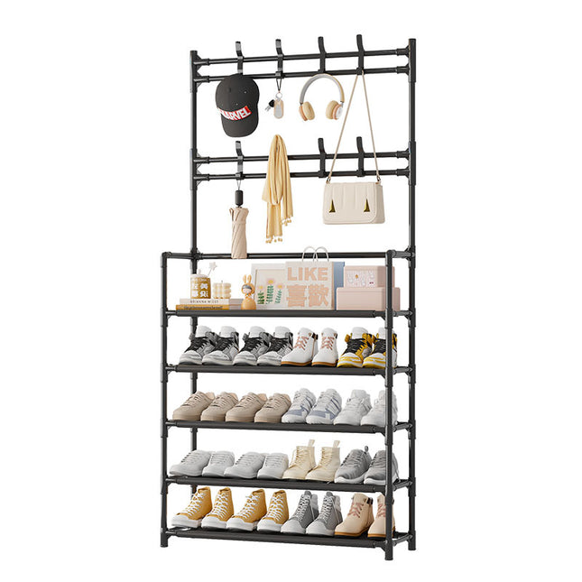 Shoe & Clothes Rack – 5-Layer Organizer |