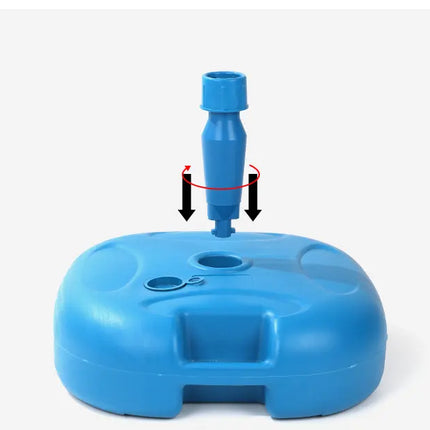 20L Plastic Umbrella Base – Fillable with Water or Sand