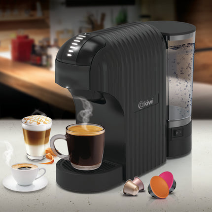 Kiwi Multi-Capsule Coffee Maker with 7-Level Touch Control | 1400W | 2-Level Adjustable